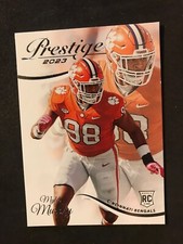2023 Panini Prestige Football Myles Murphy Rookie Card #367 Cincinnati Bengals