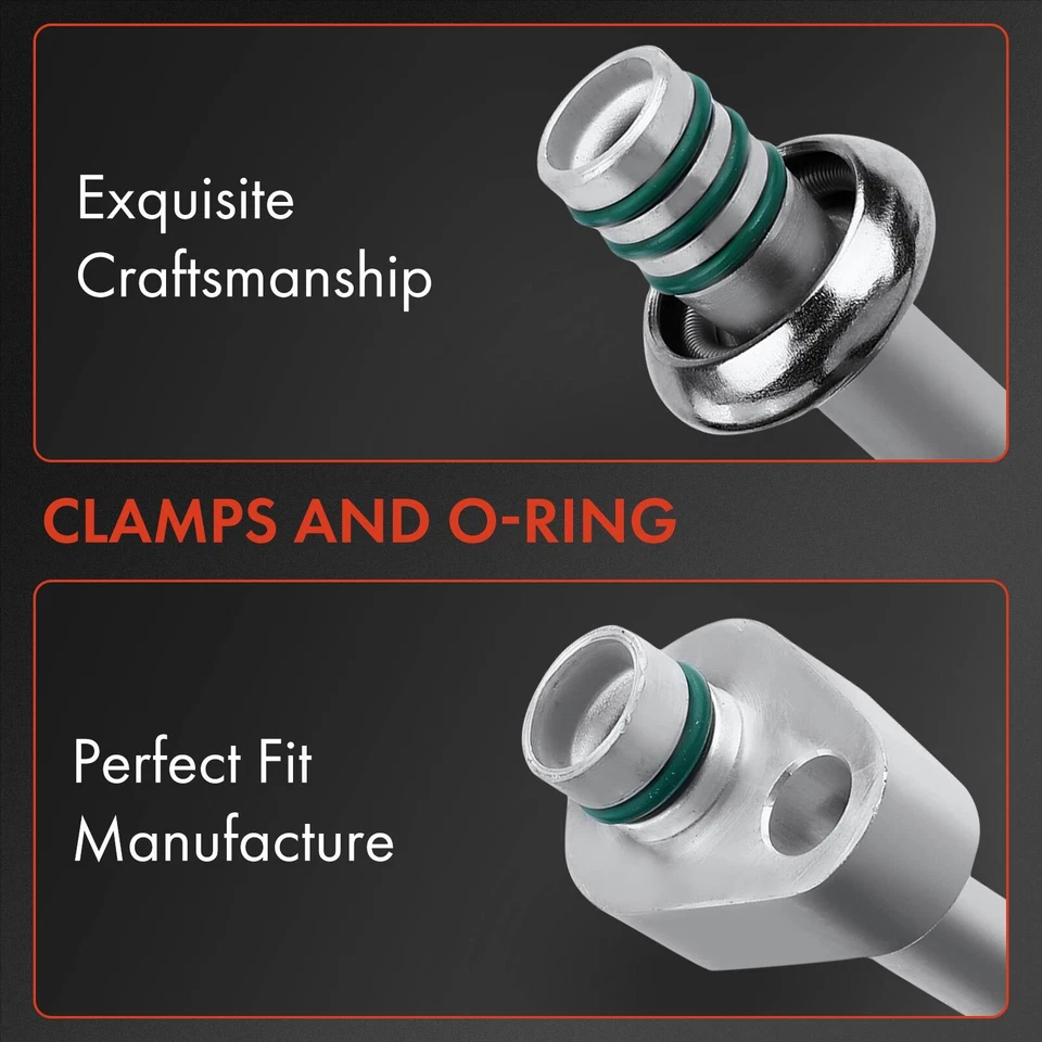 Manguera de líquido refrigerante aire acondicionado para Ford Crown Victoria Mercury Grand Marquis 4,6 L Foto 2 de 4