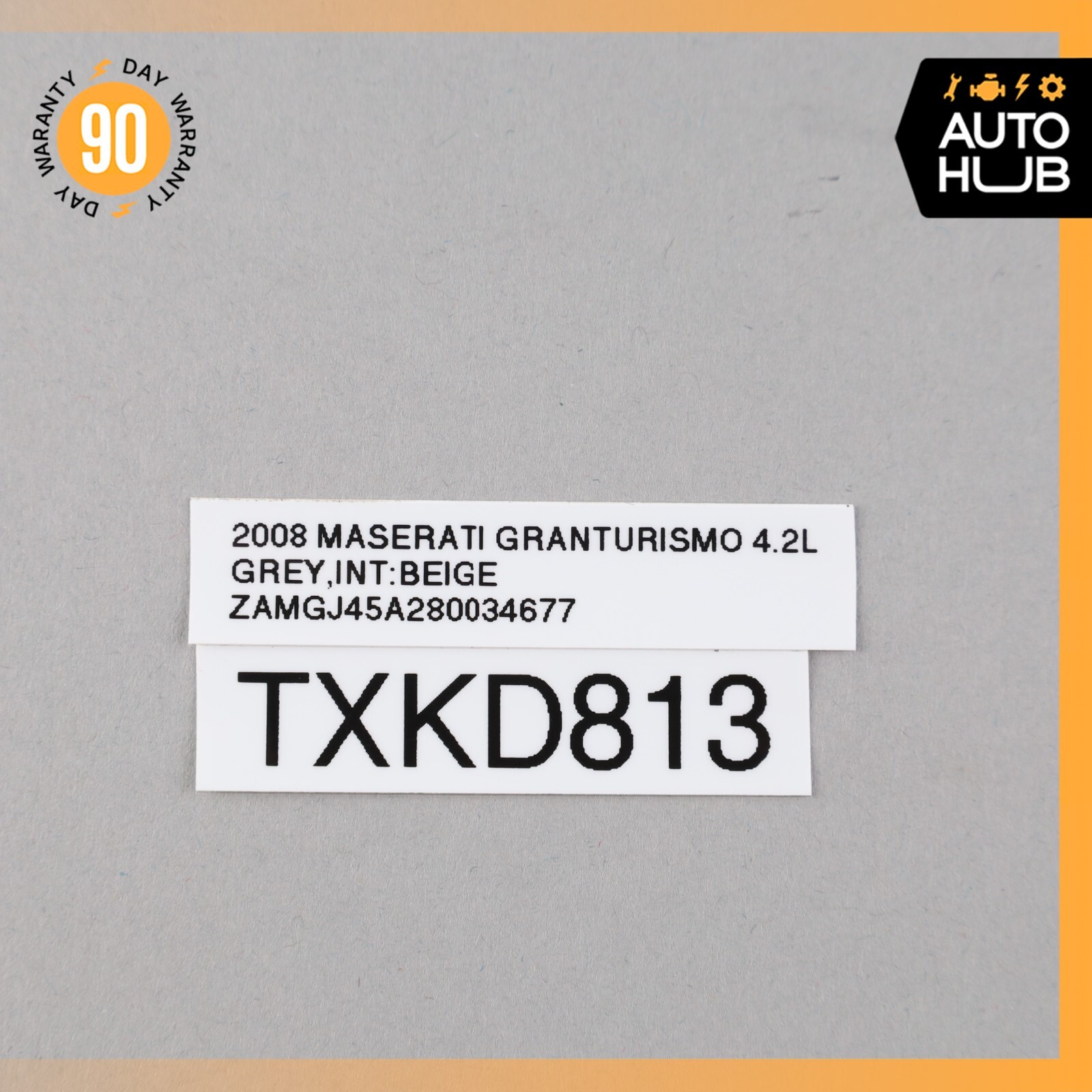 08-10 Maserati GranTurismo M145 Overhead Console Trim Switch OEM