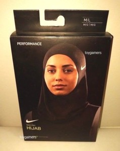 black nike hijab