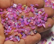 100 Pcs Lot AAA Natural Multi Flash Ethiopian Opal Rough Welo Fire Opal Stone