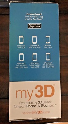 Hasbro - My3D - Eye-Popping iPhone & iPod touch Viewer - Black