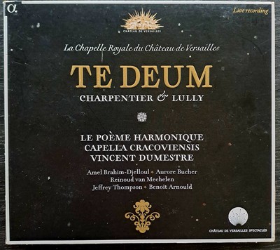 Te Deum Charpentier And Lully La Poeme Harmonique (CD, VG, Germany, Alpha)