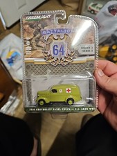 Greenlight Battalion 64 Series 3 - 1939 Chevy Panel Truck Army Ambulance 