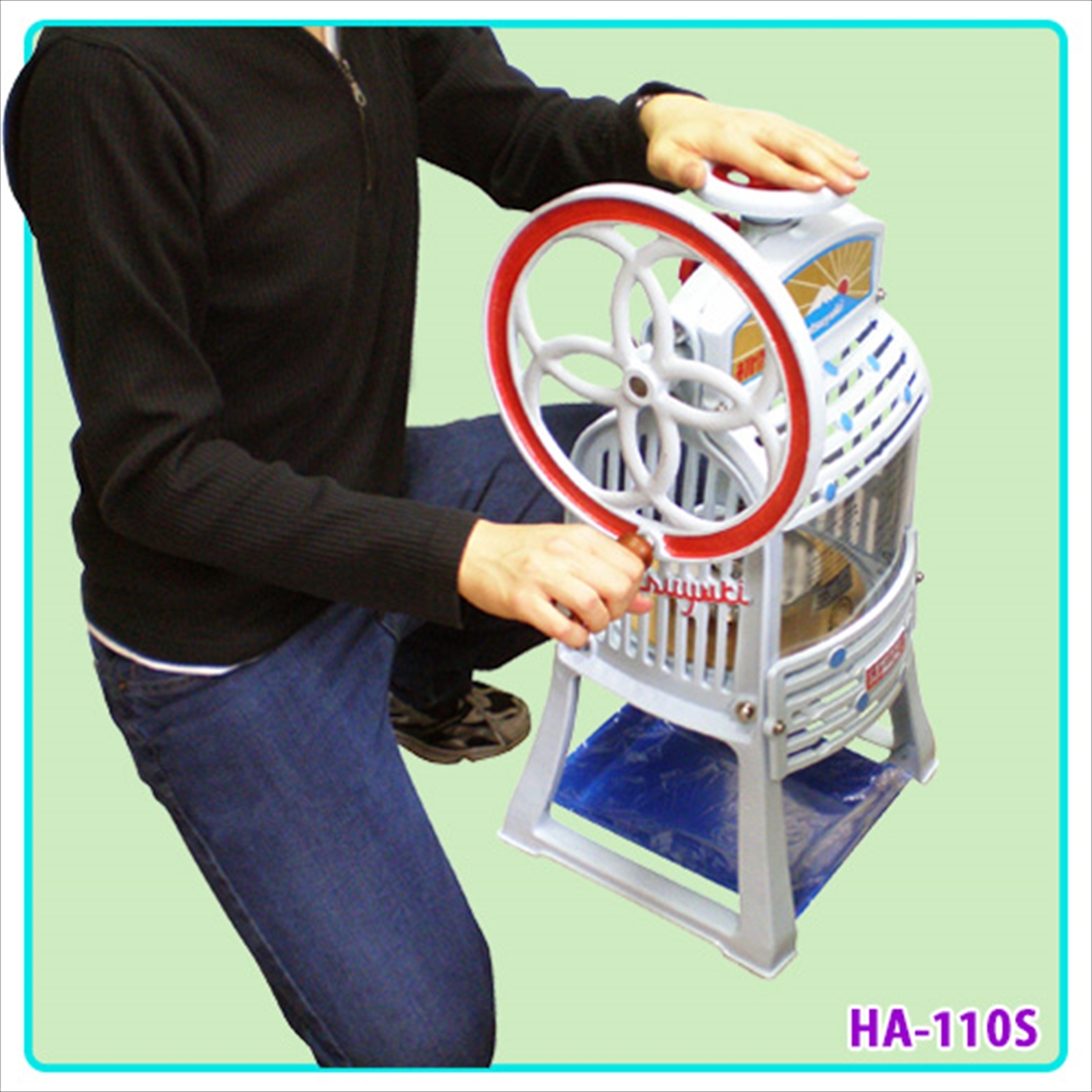 Hatsuyuki Nostalgic Cast-iron Professional Shaved Ice Shaver Kakigori Japan NEW