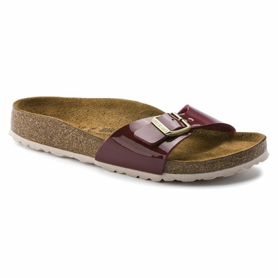 birkenstock patent bordeaux