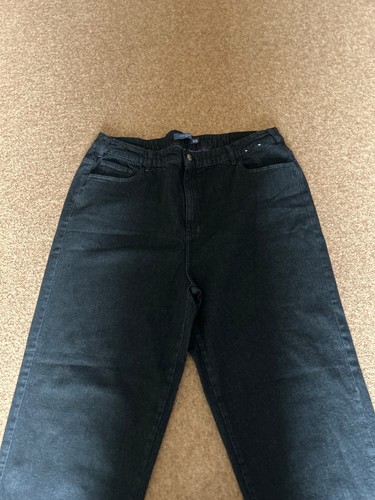 Seasalt Women's Jeans - blue Trenow Cove Straight Leg Jeans - Tall - size 18 - Picture 2 of 4