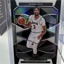 Panini Obsidian 2019-20 Anthony Davis Basketball Card #65 Los Angeles Lakers