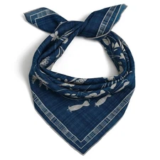 Soft Cotton Viscose Bandana 22''x22'' for Women and Men Multi-purpose Headban...