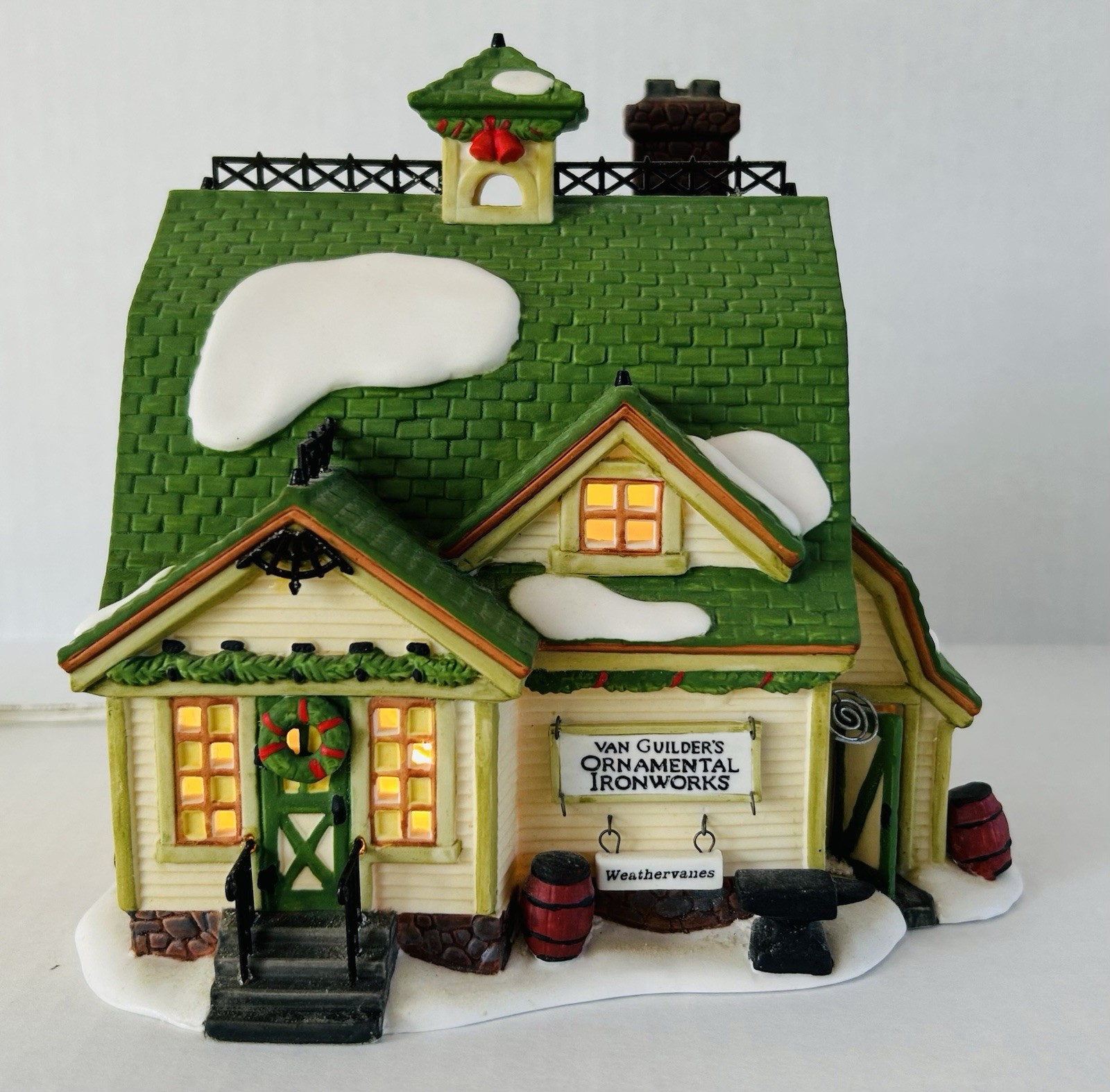 Dept 56 New England Christmas Village Van Guilder's Ornamental Ironworks #56577