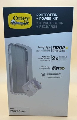 OtterBox iPhone 13 Pro Max Case Hülle / Displayschutz & USB-C Ladegerät