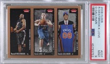 2008-09 Fleer Russell Westbrook Kevin Love Danilo Gallinari #237 PSA 9 MINT 2t7