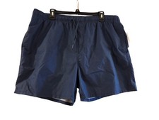 Old Navy Men's Navy Blue Swim Trunks 6" Inseam Size XL NEW