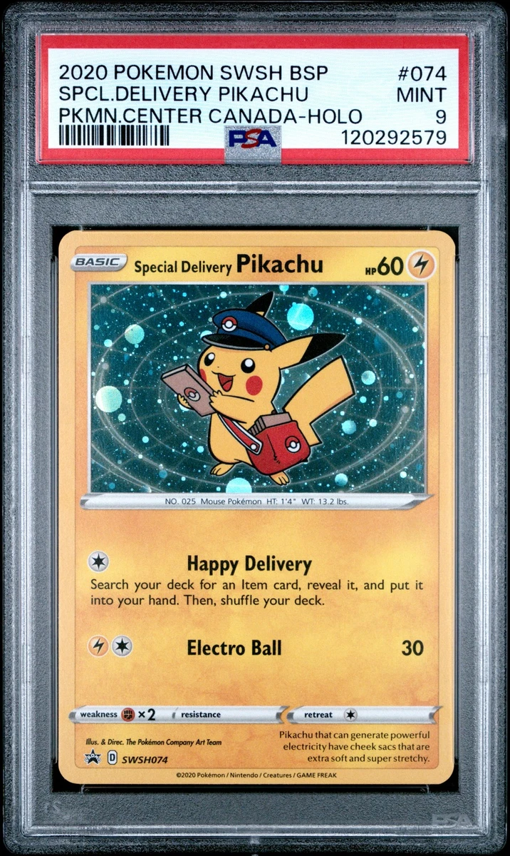 Special Delivery Pikachu SWSH074 SWSH: Sword & Shield Promo Cards