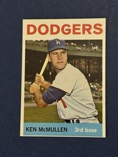 1964 Topps - Ken McMullen #214. Los Angeles Dodgers. Near Mint