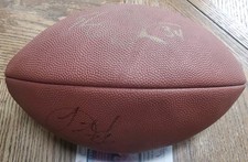 Dual Autographed Signed Packers LeRoy Butler & Edgar Bennett FS Football JSA 