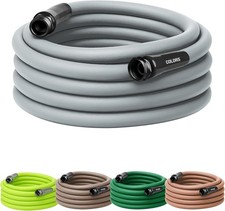 Flexzilla  Premium Grade Garden Hose, 5/8 in. x 50ft, Standard Grip, Slate Gray