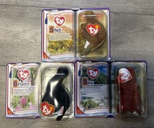 2000 Ty Beanie Babies McDonald's Dinosaur Trio Set of 3 ALL NEW IN BOXES