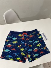 Rare Men s Chubbies Swim Shorts Size Large Vintage Dinosaur Hawaiian New