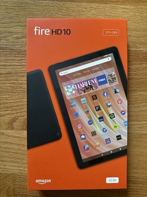 Amazon Fire HD 10 Latest 13th Gen Tablet 10.1'' Full HD  32GB Black, New