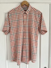 Image of Barbour Men's Short Sleeve Check Shirt Regular Size L