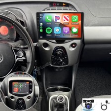 Android 15 Autoradio Carplay Navi für Toyota Aygo II Citroen C1 Peugeot 108 +Kam