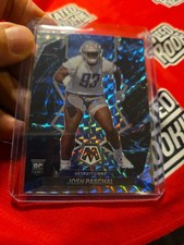 JOSH PASCHAL 2022 MOSAIC ROOKIE GENESIS PRIZM! RC! SSP! DETROIT LIONS!