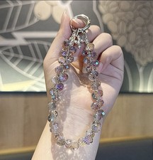 Crystal Mobile Phone Strap, Wrist Lanyard, Anti-Drop Safety Cord  Hanging Chain