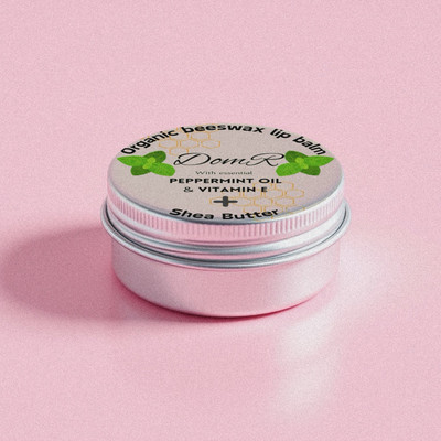 Bio Bienenwachs Lippenbalsam mit Sheabutter und ätherischen Ölen (Pfefferminze) 20ml