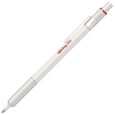 rotring Druckkugelschreiber 600, metallic-perlweiß