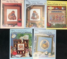 CROSS STITCH & COUNTRY CRAFTS LEAFLET- MANY CHOICES