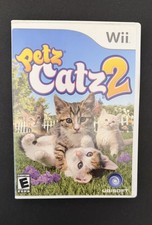 Petz Catz 2 Nintendo Wii Game Complete w/ Manual Tested CIB Kittens Cats