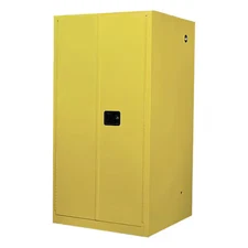 Justrite 896000 Hazardous Material Storage Cabinet, 60 Gal, 2 Shelves, Steel,