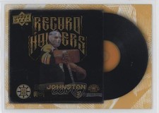 2023 Boston Bruins Centennial Record Holders Acetate Eddie Johnston Ed #130 0y9b