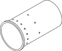 Bosch Brennerrohr D83/L224/2,5/2,5 Sic Everp 63030725