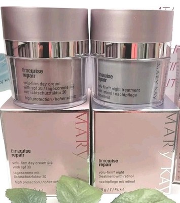 Mary Kay TimeWise Repair Volu-Firm Tages &Nachtscreme Neu Originalware MHB 27/28