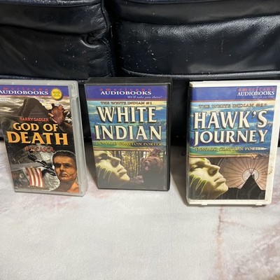 Y2K Audiobooks Cassette Books On Tape Western Adventure Stories Barry Sadler Etc