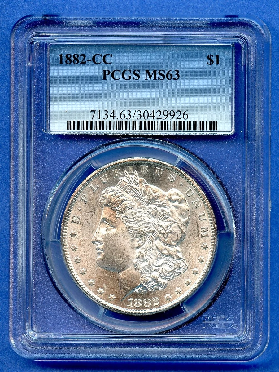 MS 63 Graded 1882 Year Morgan US Dollars (1878-1921) for sale | eBay