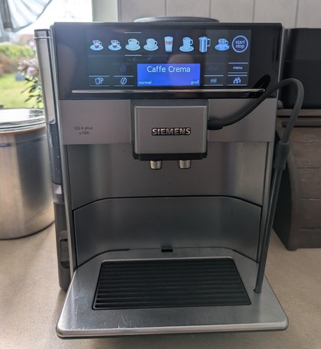 SIEMENS EQ.6 Plus s100 Kaffeevollautomat noch 1 Jahr Garantie