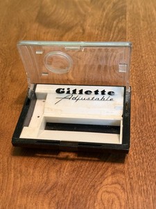 Vintage Gillette Adjustable Razor Case Only