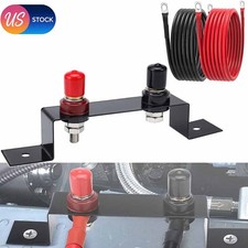 4AWG Remote Battery Relocation Jump Post Terminal Kit for ATV UTV Truck RV Boat