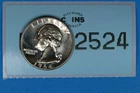1964 25C WASHINGTON SILVER QUARTER DOLLAR PROOF RAW-2524