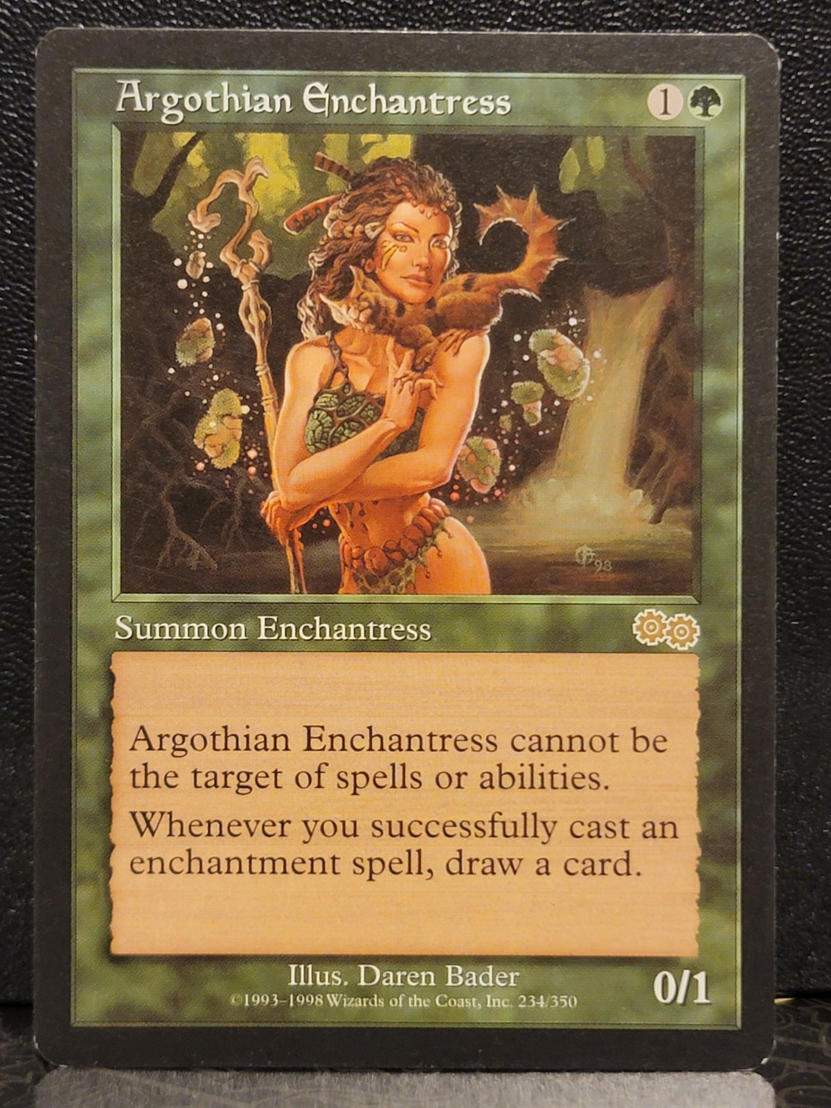 MTG Urza's Saga Argothian Enchantress 234/350 LP-NM