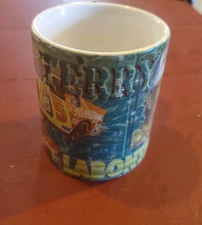 Vintage Terry Labonte #5 Kellogg's Corn Flakes Racing NASCAR Coffee Cup Mug 1996 - Image 2 of 4