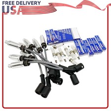 Genuine 8-pcs Ac Delco Iridium Spark Plugs 41-114 And Acdelco Wire Set 19431551 Genuine 8-pcs Ac Delco Iridium Spark Plugs 41-114 And Acdelco Wire Set 19431551