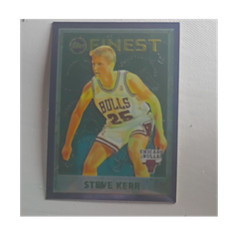 Topps Finest Steve Kerr #22 Chicago Bulls NBA Basketball Trading Card 94-95