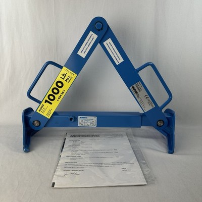 Morse 92 Drum Lifter 1000lb Load Capacity 30-85 gal Drum Insp Date 2/2025