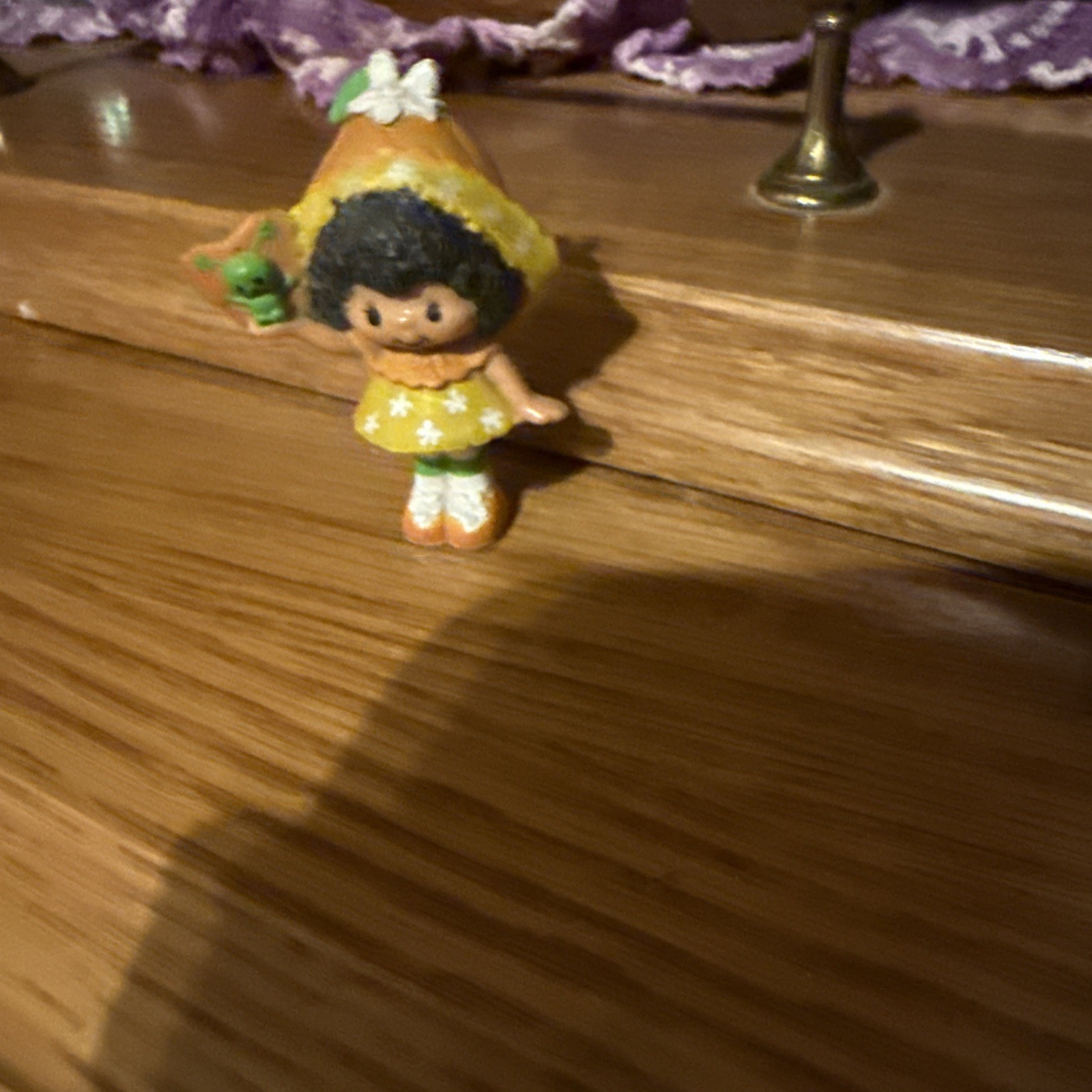 Vintage 1981 Strawberry Shortcake Orange Blossom w/butterflyMarmalade PVC Figure