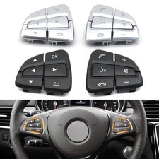 Car Steering Wheel Menu Control Switch Buttons For Mercedes Benz A B GLA GLS GLE