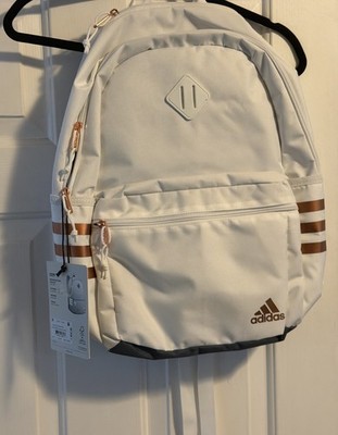 adidas classic 3s backpack white 3-Stripe for Laptop, School and Travel, 28L : Electronics The padded shoulder straps and back panel make for comfortable carrying. adidas Classic 3S 5 Backpack